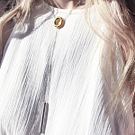 Колье-галстук '10' с позолотой