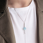 Колье 'Монополь' с аквамарином